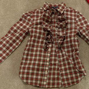 Girls Ralph Lauren Polo Long Sleeve Top
